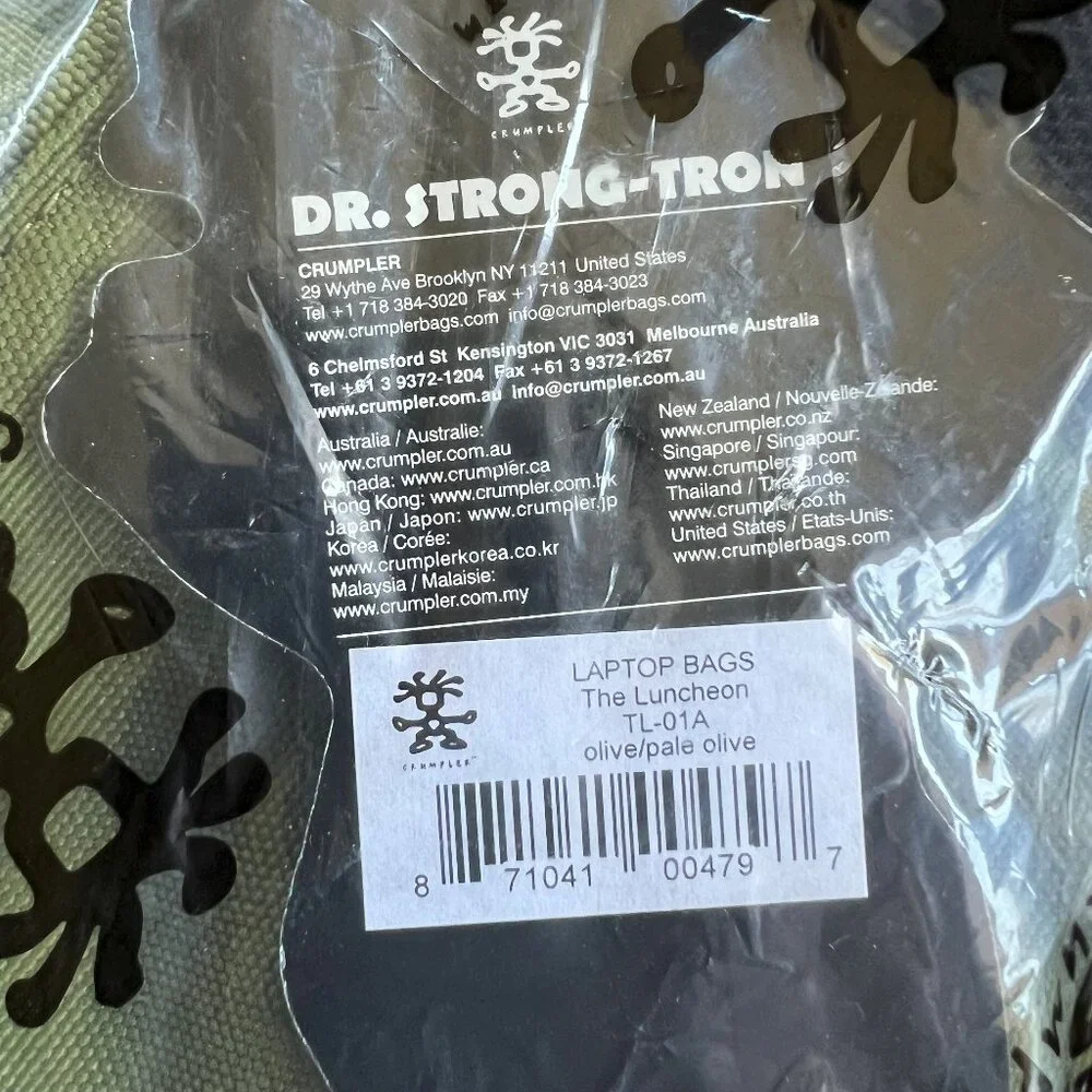Crumpler new bag